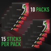 image:image5 GUM React 2 Mint Sugar Free Chewing Gum Five Gum 15 Stick  10 PackStrawberry