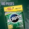 image:imageEclipse Spearmint Chewing Gum Sugar Free Mint Gum 180 ct Bulk Pack for Offices and On The Go Travel180 Count Pack of 2