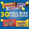 image:imageMARS CHOCOLATE SNICKERS TWIX MILKY WAY amp 3 MUSKETEERS Bulk Milk Chocolate Full Size Candy Bars Halloween Chocolate Candy Variety Pack 5368 oz 30 Bars