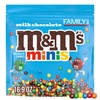 image:imageMampMS MINIS Milk Chocolate Candy Assortment Family Size 169 oz Resealable Bulk Chocolate Candy BagMilk Chocolate