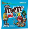 image:imageMampMS MINIS Milk Chocolate Candy Assortment Family Size 169 oz Resealable Bulk Chocolate Candy BagMilk Chocolate