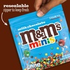 image:imageMampMS MINIS Milk Chocolate Candy Assortment Family Size 169 oz Resealable Bulk Chocolate Candy BagMilk Chocolate