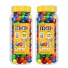 image:imageMampMs Peanut Candy Jars Assorted Chocolate Candies Party Size Bulk Movie Night Treats Buffet Chocolates Resealable and Recyclable 23 Ounces Each Pack of 2Peanut