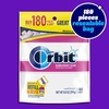 image:imageORBIT Bubblemint Chewing Gum Sugar Free Value Pack 14 Pieces 12 Pack Ideal for Back to School and College School Supplies180 Count Pack of 1