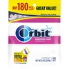 image:imageORBIT Bubblemint Chewing Gum Sugar Free Value Pack 14 Pieces 12 Pack Ideal for Back to School and College School Supplies180 Count Pack of 1