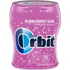 image:imageORBIT Bubblemint Sugar Free Chewing Gum Bulk Pack 55 Piece Bottles Pack of 4Bubblemint