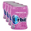 image:imageORBIT Bubblemint Sugar Free Chewing Gum Bulk Pack 55 Piece Bottles Pack of 4Bubblemint