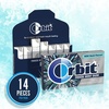 image:imageORBIT Sweet Mint Sugar Free Individually Wrapped Chewing Gum Mint Bulk Box  12 Packs of 14Pieces 168 Total PiecesFreeze Mint