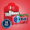 image:imageORBIT Sweet Mint Sugar Free Individually Wrapped Chewing Gum Mint Bulk Box  12 Packs of 14Pieces 168 Total PiecesStrawberry