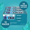 image:imageORBIT Wintermint Sugar Free Individually Wrapped Chewing Gum Mint Bulk Box  12 Packs of 14Pieces 168 Total Pieces1 Count Pack of 336