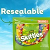 image:imageSKITTLES Sour Chewy Candy Sour Candy Bulk Sharing Size 137 Oz Bags Pack of 6 Tangy Fruit Flavors Strawberry Lime Lemon Orange amp Grape For Travel Parties and Snacking