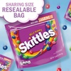image:imageSKITTLES Wild Berry Chewy Candy Share Size Movie Night Party Favor Candy Snack 156 Oz Resealable BagWild Berry