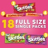 image:imageSKITTLES and STARBURST Chewy Candy Assortment Bulk Box Road Trip Snacks and Movie Nights 6279 oz 30 Count18 Count
