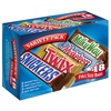 image:imageSNICKERS TWIX MILKY WAY amp 3 MUSKETEERS Individually Wrapped Variety Pack Full Size Milk Chocolate Candy Bars Bulk Assortment 3331 oz 18 Bars18 Count Pack of 1