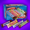 image:imageSNICKERS TWIX MILKY WAY amp 3 MUSKETEERS Individually Wrapped Variety Pack Full Size Milk Chocolate Candy Bars Bulk Assortment 3331 oz 18 Bars18 Count Pack of 1