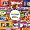 image:imageWrigleys Skittles Fun Size Original Wild Berry and Sour Chewy Individually Wrapped Stocking Stuffers Christmas Candy Variety Pack 2646 Oz Bulk Bag2646 Ounces Pack of 2