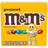 image:imageMampMS Peanut Chocolate Candy Individually Wrapped Full Size 174 oz Bag Pack of 48 Bulk Candy Chocolate for Parties Baking and Sharing