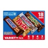 image:imageSNICKERS TWIX MILKY WAY amp 3 MUSKETEERS Individually Wrapped Variety Pack Full Size Milk Chocolate Candy Bars Bulk Assortment 3331 oz 18 Bars18 Count Pack of 1
