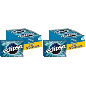 image:image8 Pack ECLIPSE Winterfrost Sugar Free Chewing Gum Bulk Pack 18 PiecePeppermint Pack of 2