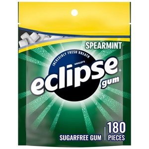 image:imageEclipse Spearmint Chewing Gum Sugar Free Mint Gum 180 ct Bulk Pack for Offices and On The Go Travel180 Count Pack of 1