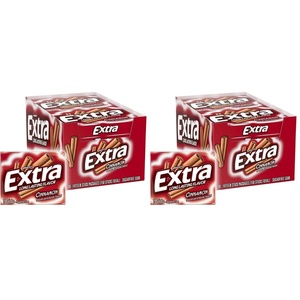 image:imageExtra Cinnamon Sugarfree Gum Bulk Individually Wrapped Perfect for Fresh Breath at School Work and Travel 15 Count 10 Pack15 Count Pack of 20