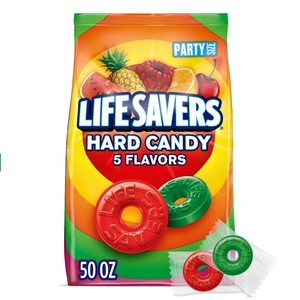 image:imageLIFE SAVERS 5 Flavors Hard Candy Party Size 50 oz Bag Pack of 250 Ounce Pack of 1
