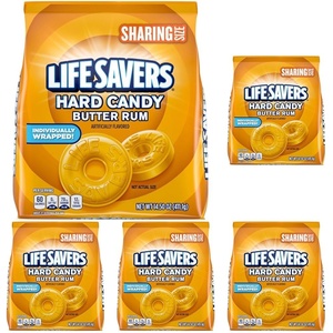 image:imageLIFE SAVERS Butter Rum Individually Wrapped Hard Candy 145Ounce Sharing Size Candy Bag Pack of 4145 Ounce Pack of 20