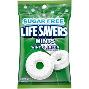 image:imageLIFE SAVERS PepOMint Breath Mints Hard Candy 275 oz Bag Pack of 12Wint O Green