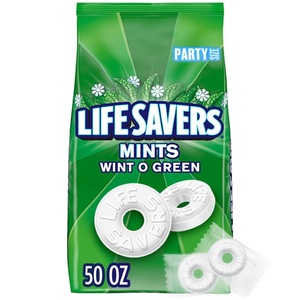 image:imageLife Savers WintOGreen Summer Candy Individually Wrapped Hard Mints Sharing Size 13 Ounce312 Pound Pack of 1