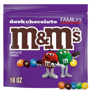 image:imageMampMS Dark Chocolate Graduation Party Candy Family Size 18 Oz Bulk Bag18 Ounce Pack of 1