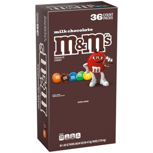 image:imageMampMS Milk Chocolate Candy Full Size 169 oz Bag Pack of 36