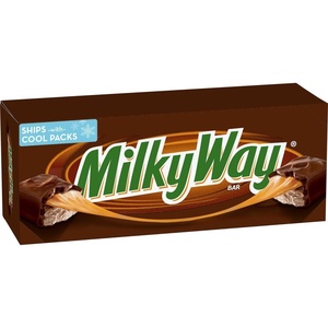 image:imageMilky Way Milk Chocolate Candy Bars Full Size Bulk Box 36 ct Delicious Chocolate Bars for Sharing and Party Favors184 Ounce Pack of 36