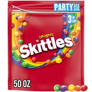 image:imageSKITTLES Original Fruity Candy 50Ounce Party Size PouchClassic