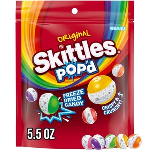 image:imageSkittles POPd Originals Freeze Dried Candy Freeze Dried Snacks 55 OunceOriginal
