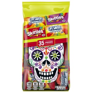 image:imageSkittles Starburst Fun Size Chewy Candy Assorted Variety Individually Wrapped 3228 Ounces Bulk Bag35pc