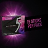 image:image5 GUM Evolution Sour to Sweet Berry Flavor Changing Sugar Free Chewing Gum 15Stick Pack 10 Count