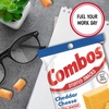 image:imageCOMBOS Cheese Snacks  Nacho Cheese Snack Packs Baked Cracker Snack 63Ounce Bulk Bag Pack of 12Cracker  Cheddar Cheese