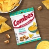 image:imageCOMBOS Cheese Snacks  Nacho Cheese Snack Packs Baked Cracker Snack 63Ounce Bulk Bag Pack of 12Nacho