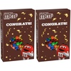 image:imageMampMS Milk Chocolate Candy Gift Box with Congrats Card for Graduation Anniversary Engagement Wedding Baby New Job and All Congratulations Card Gift Celebrations Needs  10 Oz BoxMMs Milk Chocolate