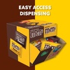 image:imageMampMS Milk Chocolate amp MampMS Peanut Fun Size Candy Individually Wrapped Milk Chocolate Variety Pack Pantry Cube Easy Open and Close Dispenser for Convenient Snacking 50 Ct Bulk Box