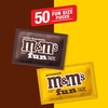 image:imageMampMS Milk Chocolate amp MampMS Peanut Fun Size Candy Individually Wrapped Milk Chocolate Variety Pack Pantry Cube Easy Open and Close Dispenser for Convenient Snacking 50 Ct Bulk Box