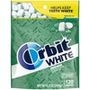 image:imageORBIT WHITE Sweet Mint Sugar Free Gum Soft Chew ADA Approved Chewing Gum 120 Ct Resealable Bag1 Count Pack of 2