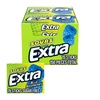 image:imageEXTRA SOURS Blue Raspberry Sugar Free Chewing Gum Sour Candy Bulk Gum Packs 15 Stick Pack 10 Count