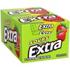 image:imageEXTRA SOURS Strawberry Sugar Free Fruit Gum Sour Candy 15Stick Chewing Gum Pack Purse Essentials 10 Count