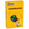 image:imageMampMS Milk Chocolate Candy Gift Box with Congrats Card for Graduation Anniversary Engagement Wedding Baby New Job and All Congratulations Card Gift Celebrations Needs  10 Oz BoxMMs Peanut