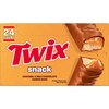 image:imageTWIX Snack Size Caramel Cookie Crunch On the Go Milk Chocolate Bars Individually Wrapped Candy 075 Oz Pack of 24