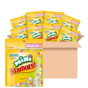 image:imageSTARBURST Fruit Chews  Mini Sours 8oz Pack of 8  Mini Candy Sour Candy BulkMinis Sours
