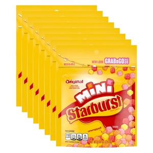 image:imageSTARBURST Fruit Chews  Mini Sours 8oz Pack of 8  Mini Candy Sour Candy BulkOriginal